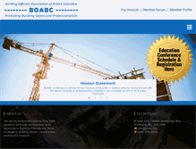 Tablet Screenshot of boabc.org